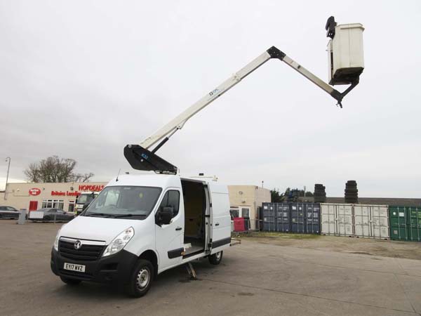 REF 27 - 2017 Vauxhall Euro 6 MEWP Cherry picker for sale